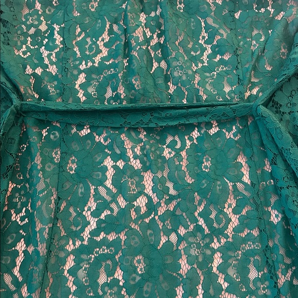 Torrid Teal Lace Cover-Up - Picture 5 of 5
